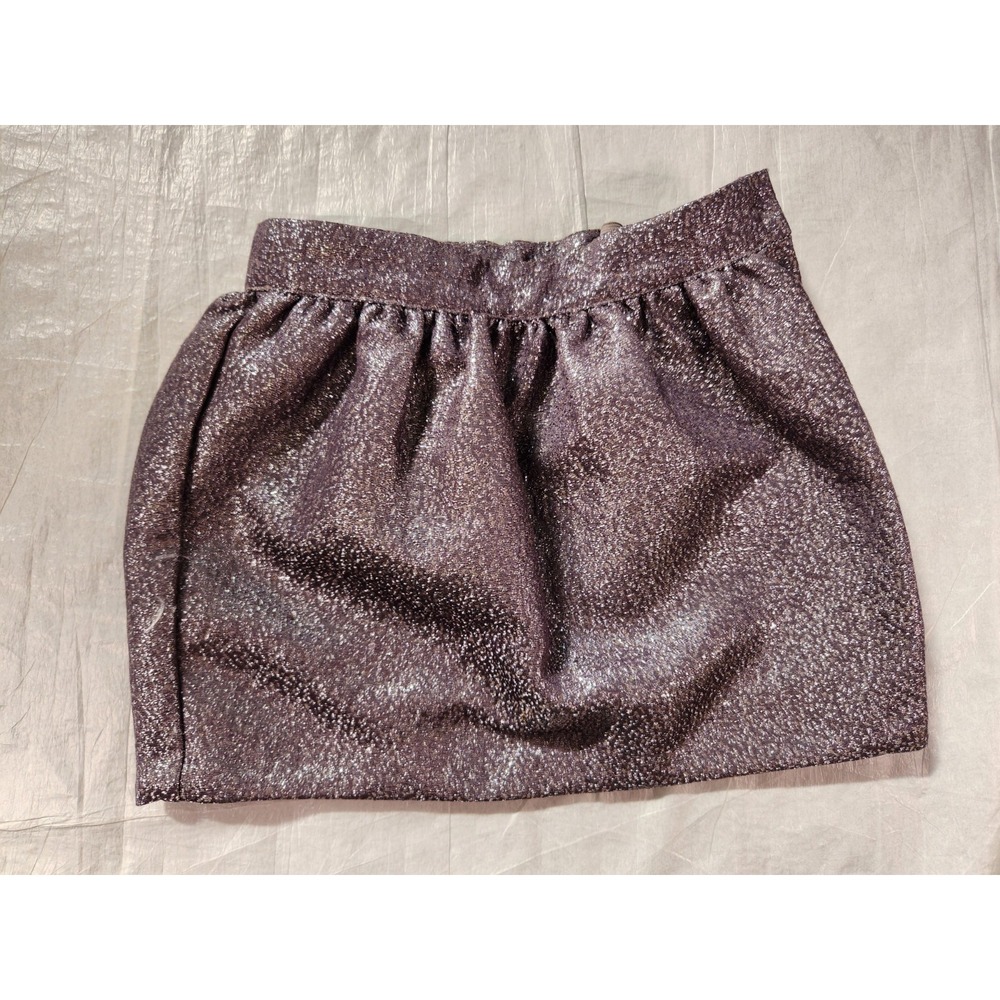 Janie and Jack Girls Silver skirt 4 Sparkle Sparkly Gray Fancy Formal